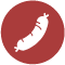 Spanish chorizo icon